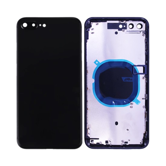 Back Cover+Frame Apple iPhone 8 Plus Black